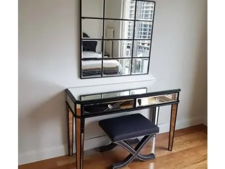 Pencere Model Aynalı Dresuar Takım