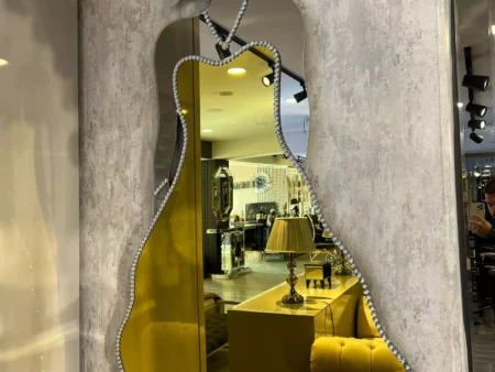 Kadın Figürlü Bronz Ayna Modeli B093