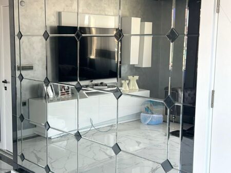 Baklava Ayna Duvar Uygulama B0435