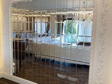 Baklava Ayna Duvar Uygulama B0434