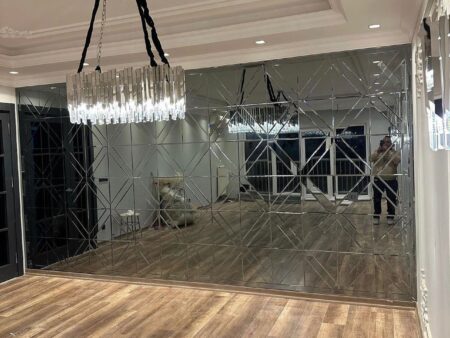 Baklava Ayna Duvar Uygulama B0429