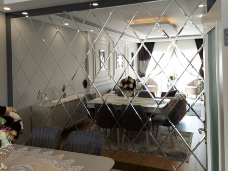 Baklava Ayna Duvar Uygulama B0406