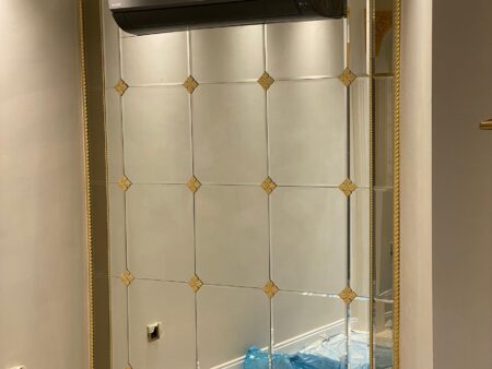 Baklava Ayna Duvar Uygulama B0405