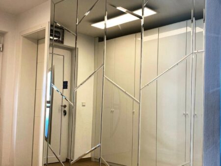 Baklava Ayna Duvar Uygulama B0404