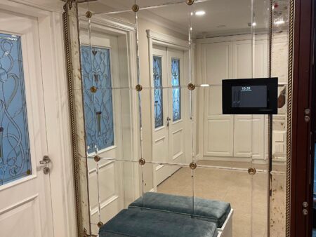 Baklava Ayna Duvar Uygulama B0400