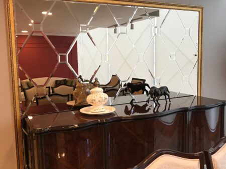 Baklava Ayna Duvar Uygulama B0398