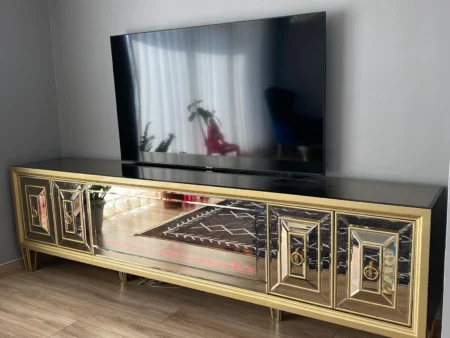 Aynalı Tv Altı Modelleri B0383