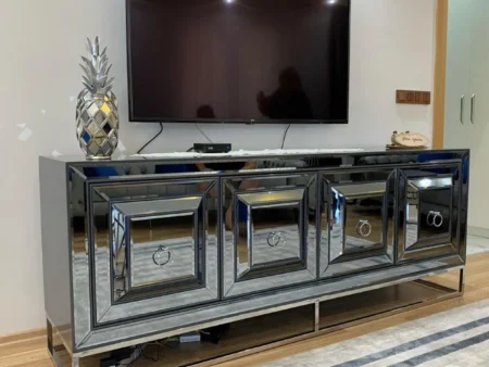 Aynalı Tv Altı Modelleri B0382